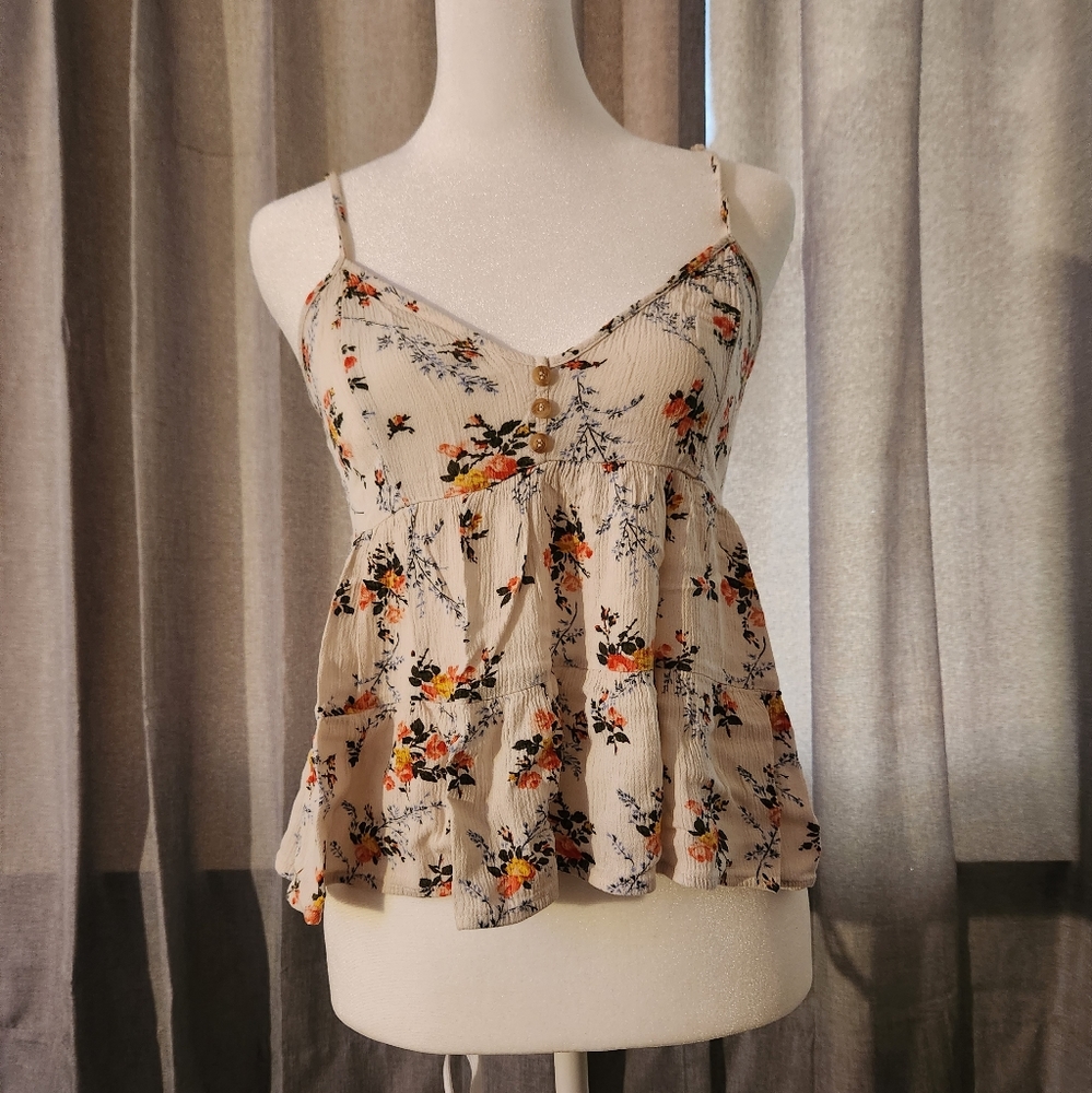 Small Floral Tank Top